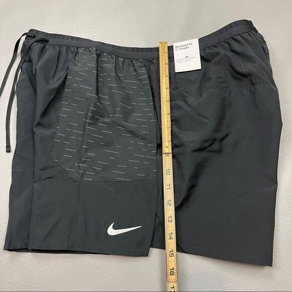 Nike Flex Stride Run Division Running Shorts Men's Size XXL Black NEW DD4791-010 - Picture 9 of 9